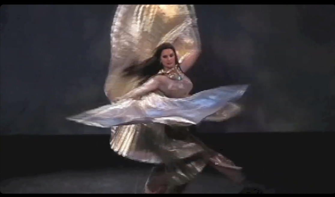 Rania Performing with Isis Wings in Mexico City, 2005